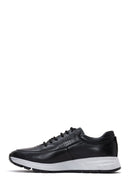 Erkek Siyah Deri Sneaker | Derimod Erkek Siyah Deri Sneaker | Derimod