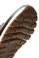 Erkek Kahverengi Deri Sneaker | Derimod Erkek Kahverengi Deri Sneaker | Derimod