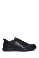 Erkek Deri Siyah Casual Sneaker | Derimod Erkek Deri Siyah Casual Sneaker | Derimod