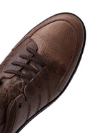 Erkek Vizon Deri Casual Sneaker | Derimod Erkek Vizon Deri Casual Sneaker | Derimod