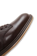 Men's Brown Leather Short Boots | Derimod Men's Brown Leather Short Boots | Derimod