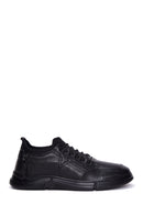 Erkek Siyah Deri Sneaker | Derimod Erkek Siyah Deri Sneaker | Derimod
