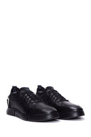 Erkek Siyah Deri Sneaker | Derimod Erkek Siyah Deri Sneaker | Derimod