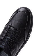 Erkek Siyah Deri Sneaker | Derimod Erkek Siyah Deri Sneaker | Derimod