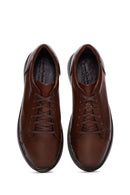 Men's Brown Leather Casual Sneaker | Derimod Men's Brown Leather Casual Sneaker | Derimod