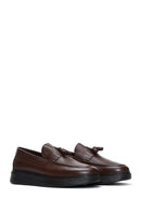 Men's Leather Tassel Loafer | Derimod Men's Leather Tassel Loafer | Derimod