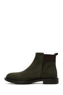 Men's Nubuck Leather Chelsea Boots | Derimod Men's Nubuck Leather Chelsea Boots | Derimod