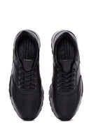 Erkek Siyah Deri Sneaker | Derimod Erkek Siyah Deri Sneaker | Derimod