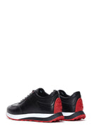 Men's Black Leather Sneaker | Derimod Men's Black Leather Sneaker | Derimod