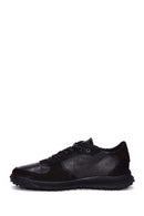 Men's Black Leather Sneaker | Derimod Men's Black Leather Sneaker | Derimod