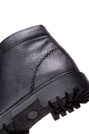 Men's Leather Casual Zippered Boots | Derimod Men's Leather Casual Zippered Boots | Derimod