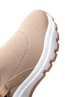 Kadın Bej Kalın Tabanlı Zincirli Sneaker | Derimod Kadın Bej Kalın Tabanlı Zincirli Sneaker | Derimod
