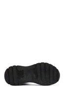 Women's Black High Top Sneaker | Derimod Women's Black High Top Sneaker | Derimod