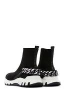 Women's Black High Top Sneaker | Derimod Women's Black High Top Sneaker | Derimod