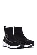 Kadın Siyah Bilekli Sneaker | Derimod Kadın Siyah Bilekli Sneaker | Derimod