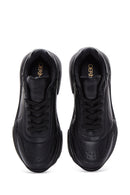 Kadın Siyah Yüksek Taban Sneaker | Derimod Kadın Siyah Yüksek Taban Sneaker | Derimod