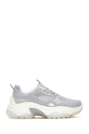 Women's Gray Thick Soled Sneaker | Derimod Women's Gray Thick Soled Sneaker | Derimod