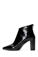 Women's Patent Leather Heeled Boots | Derimod Women's Patent Leather Heeled Boots | Derimod
