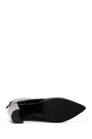 Women's Patent Leather Heeled Boots | Derimod Women's Patent Leather Heeled Boots | Derimod
