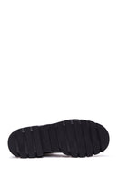 Women's Black Zippered Classic Boots | Derimod Women's Black Zippered Classic Boots | Derimod