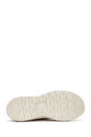 Women's Beige Thick Soled Sneaker | Derimod Women's Beige Thick Soled Sneaker | Derimod