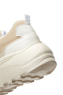 Women's Beige Thick Soled Sneaker | Derimod Women's Beige Thick Soled Sneaker | Derimod