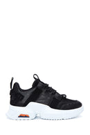 Kadın Siyah Yüksek Taban Sneaker | Derimod Kadın Siyah Yüksek Taban Sneaker | Derimod