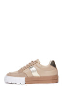 Kadın Bej Sneaker | Derimod Kadın Bej Sneaker | Derimod