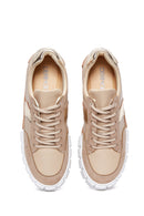 Kadın Bej Sneaker | Derimod Kadın Bej Sneaker | Derimod