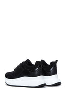 Women's Black Thick Soled Sneaker | Derimod Women's Black Thick Soled Sneaker | Derimod