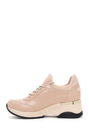 Women's Beige Thick Soled Sneaker | Derimod Women's Beige Thick Soled Sneaker | Derimod