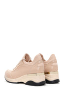 Women's Beige Thick Soled Sneaker | Derimod Women's Beige Thick Soled Sneaker | Derimod