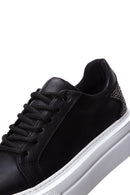 Kadın Siyah Taşlı Sneaker | Derimod Kadın Siyah Taşlı Sneaker | Derimod