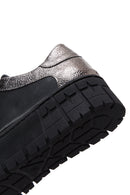 Kadın Siyah Kalın Tabanlı Sneaker | Derimod Kadın Siyah Kalın Tabanlı Sneaker | Derimod