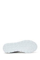 Women's White Thick Sole High Top Sneaker | Derimod Women's White Thick Sole High Top Sneaker | Derimod