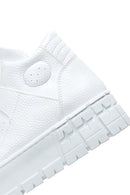 Women's White Thick Sole High Top Sneaker | Derimod Women's White Thick Sole High Top Sneaker | Derimod