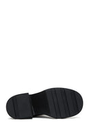 Women's Black Thick Soled Zippered Boots | Derimod Women's Black Thick Soled Zippered Boots | Derimod