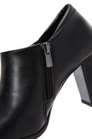Women's Black Heeled Bootie | Derimod Women's Black Heeled Bootie | Derimod