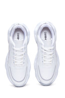 Kadın Beyaz Kalın Tabanlı Sneaker | Derimod Kadın Beyaz Kalın Tabanlı Sneaker | Derimod