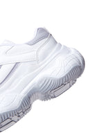 Kadın Beyaz Kalın Tabanlı Sneaker | Derimod Kadın Beyaz Kalın Tabanlı Sneaker | Derimod