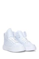 Kadın Beyaz Bilekli Sneaker | Derimod Kadın Beyaz Bilekli Sneaker | Derimod