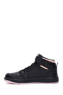 Women's Black High Top Sneaker | Derimod Women's Black High Top Sneaker | Derimod