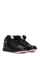 Women's Black High Top Sneaker | Derimod Women's Black High Top Sneaker | Derimod