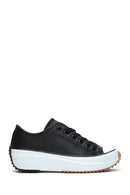 Kadın Siyah Kalın Tabanlı Sneaker | Derimod Kadın Siyah Kalın Tabanlı Sneaker | Derimod