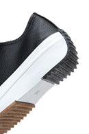 Kadın Siyah Kalın Tabanlı Sneaker | Derimod Kadın Siyah Kalın Tabanlı Sneaker | Derimod