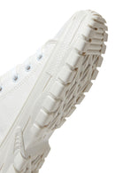 Women's White High Top Sneaker | Derimod Women's White High Top Sneaker | Derimod