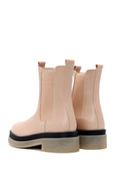Women's Beige Chelsea Boots | Derimod Women's Beige Chelsea Boots | Derimod