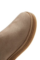 Women's Beige Suede Chelsea Boots | Derimod Women's Beige Suede Chelsea Boots | Derimod