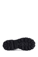 Women's Black Zippered Thick Soled Boots | Derimod Women's Black Zippered Thick Soled Boots | Derimod