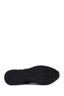 Women's Black Wedge Heeled Sneaker | Derimod Women's Black Wedge Heeled Sneaker | Derimod